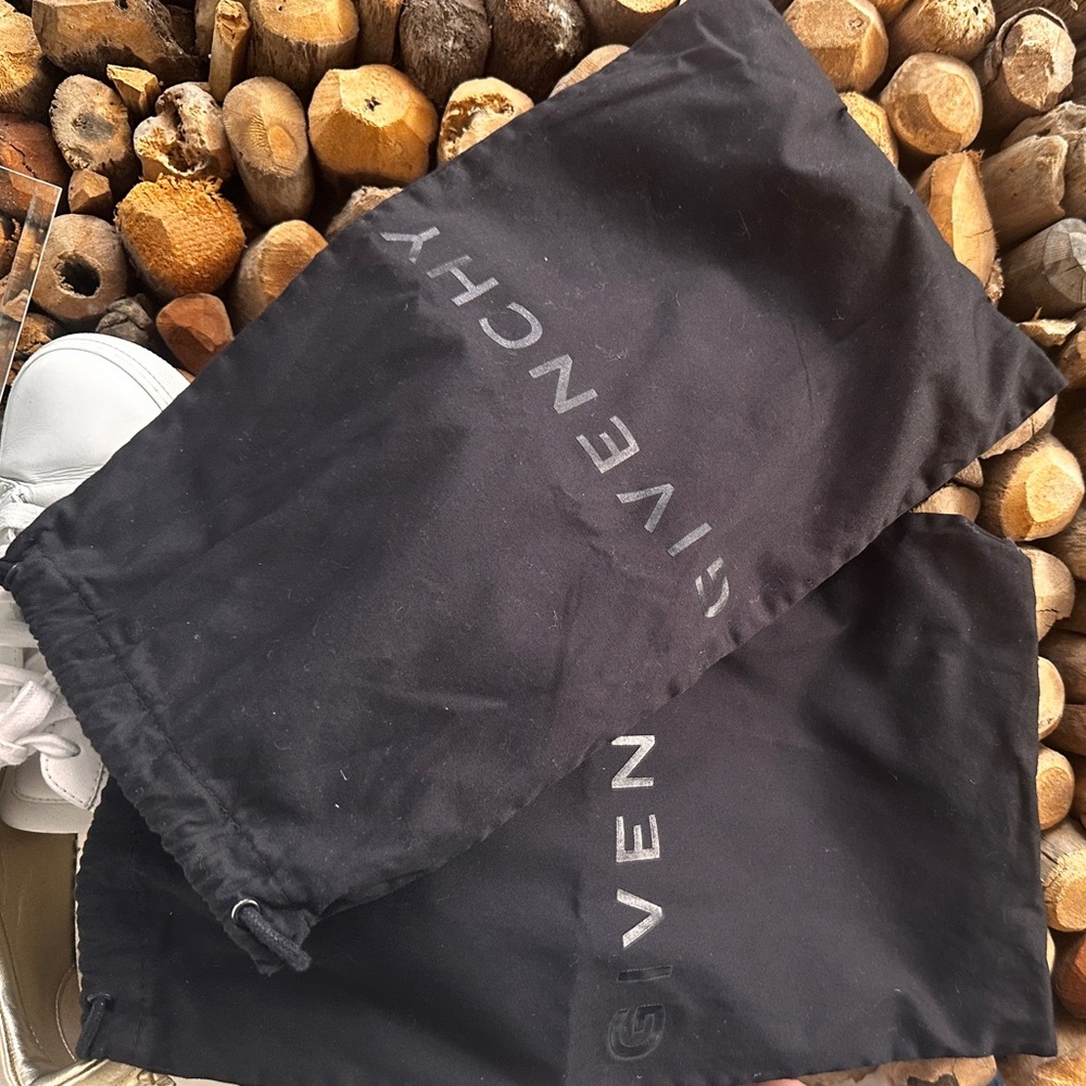 Givenchy Women White and Gold Leather Sneakers Size 40 - Picture 10 of 12